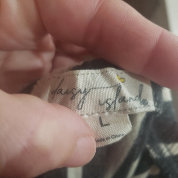 Daisy Island L flounce maxi flattering horizontal stripes buttery soft stretchy - Picture 6 of 7